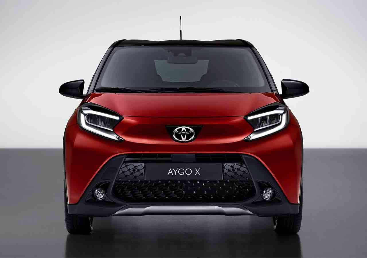 Toyota Aygo X - čelní pohled