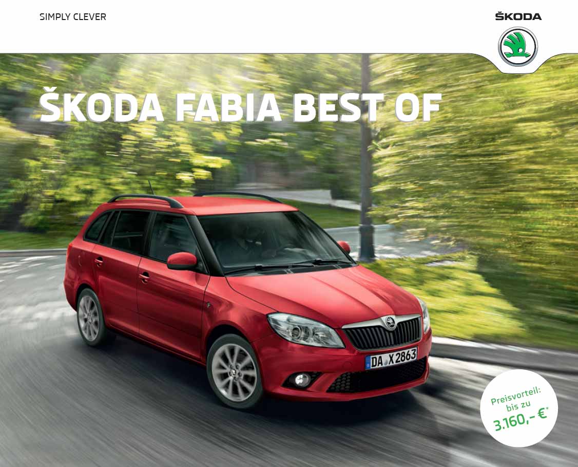 Akční nabídka Škoda Fabia Best of 03/2014