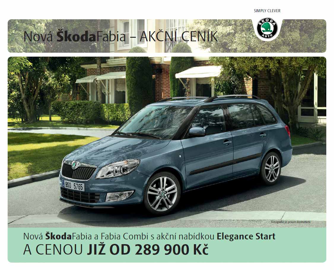 Škoda Fabia 2 ceník 04/2010