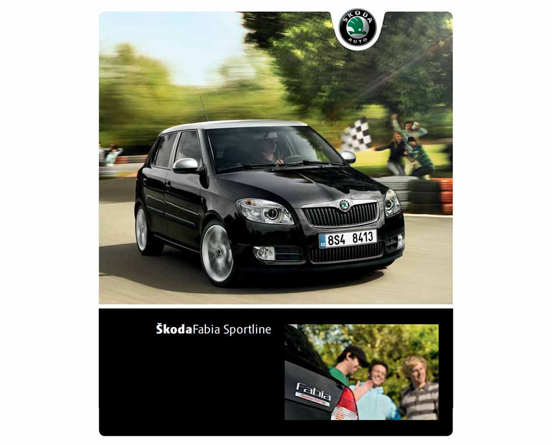 Škoda Fabia 2 – katalogy, ceníky, příslušenství