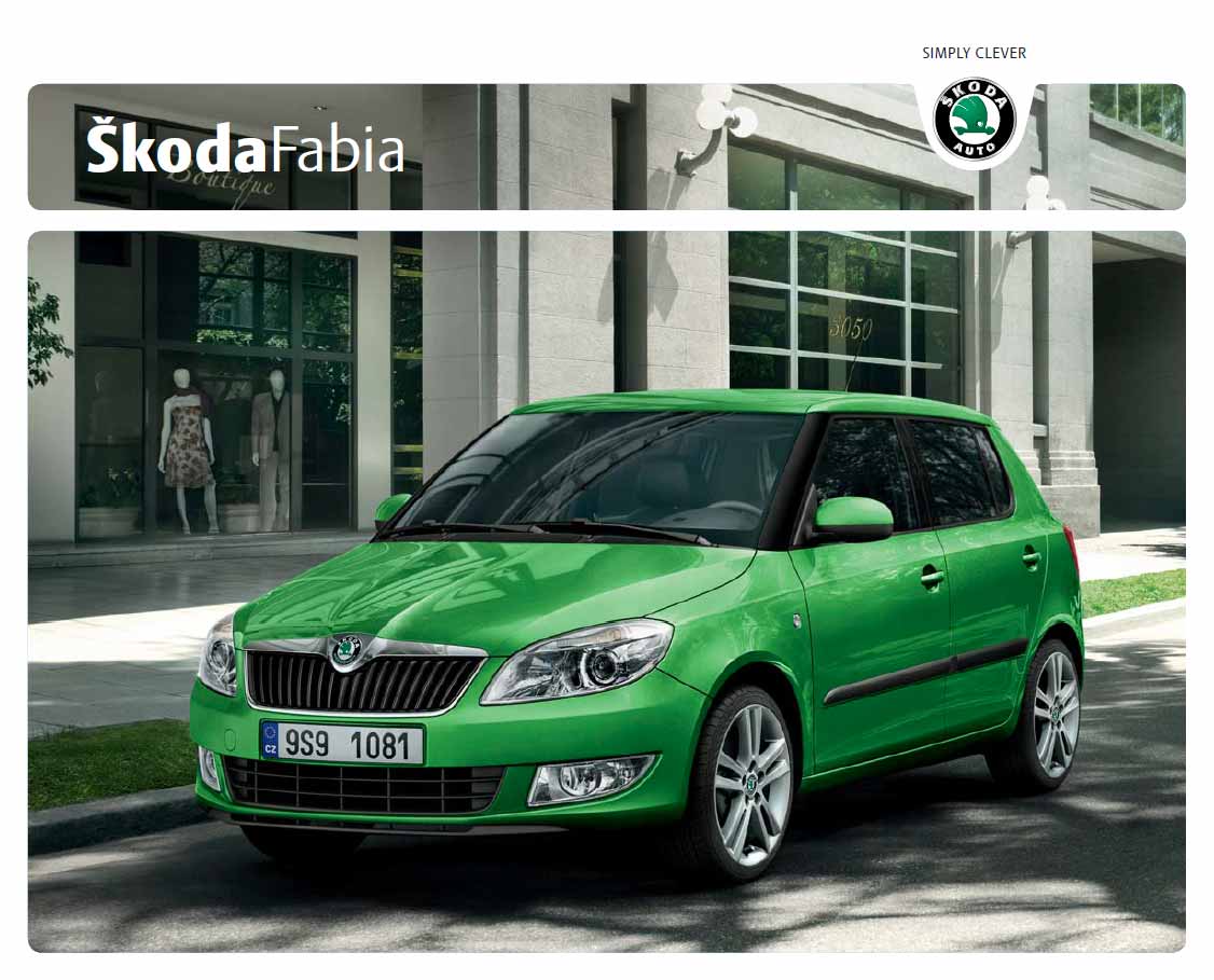 Škoda Fabia 2 katalog 01/2011