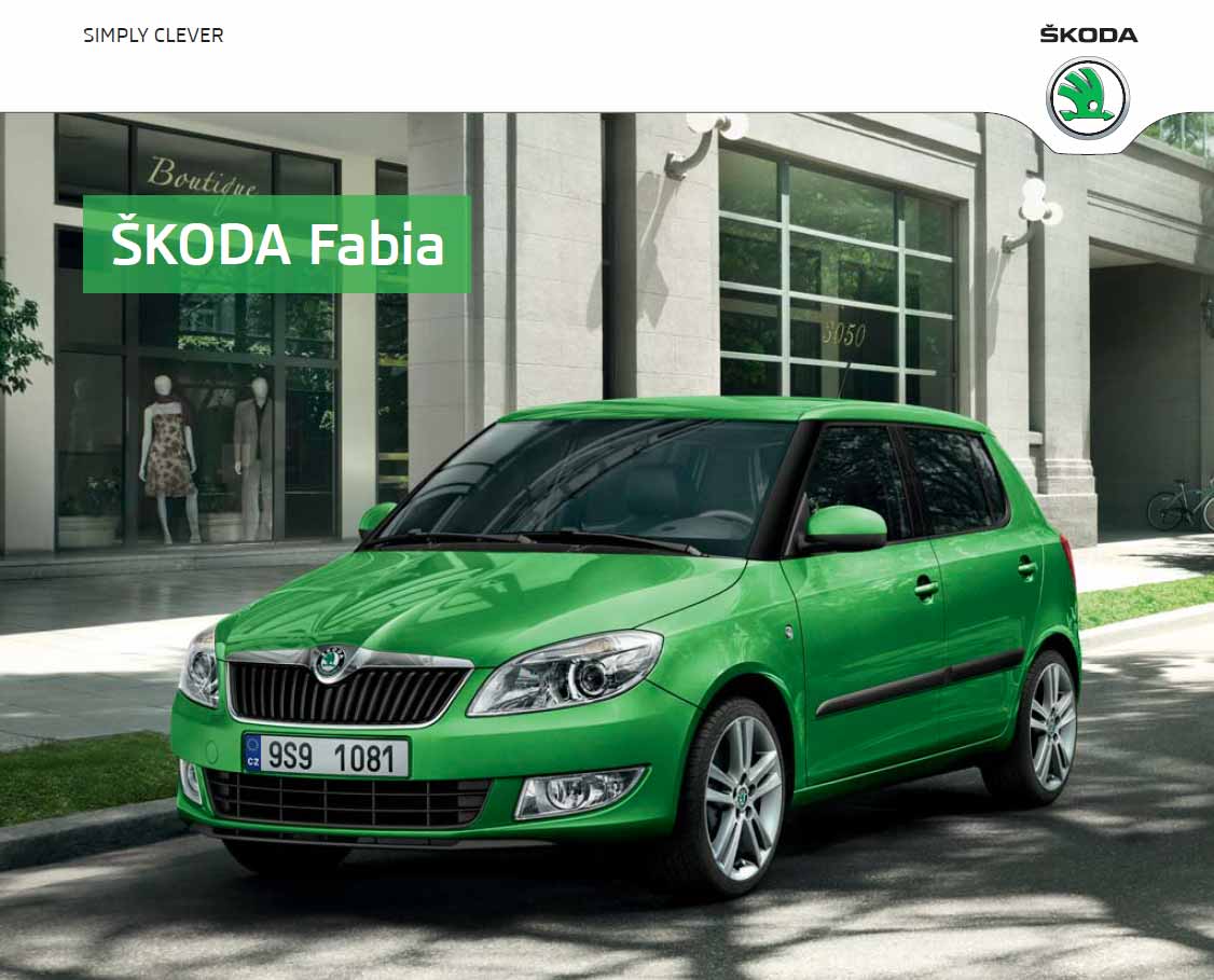 Škoda Fabia 2 katalog 09/2012