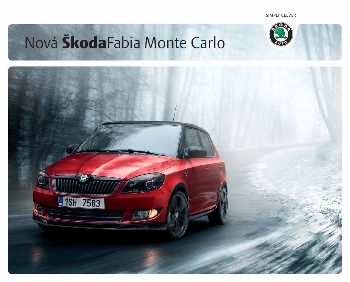 Škoda Fabia 2 Monte Carlo katalog 01/2011