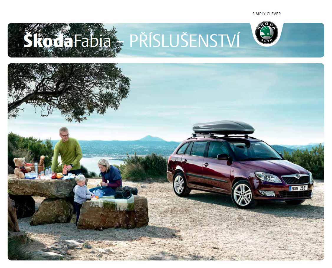 Škoda Fabia 2 příslušenství 04/2010