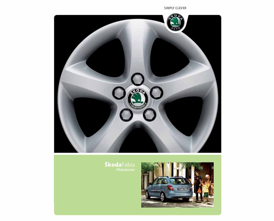 Škoda Fabia 2 příslušenství 11/2007