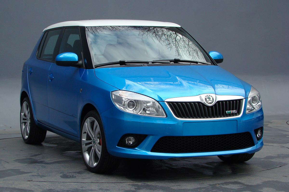 Sériová podoba Škody Fabia 2 RS