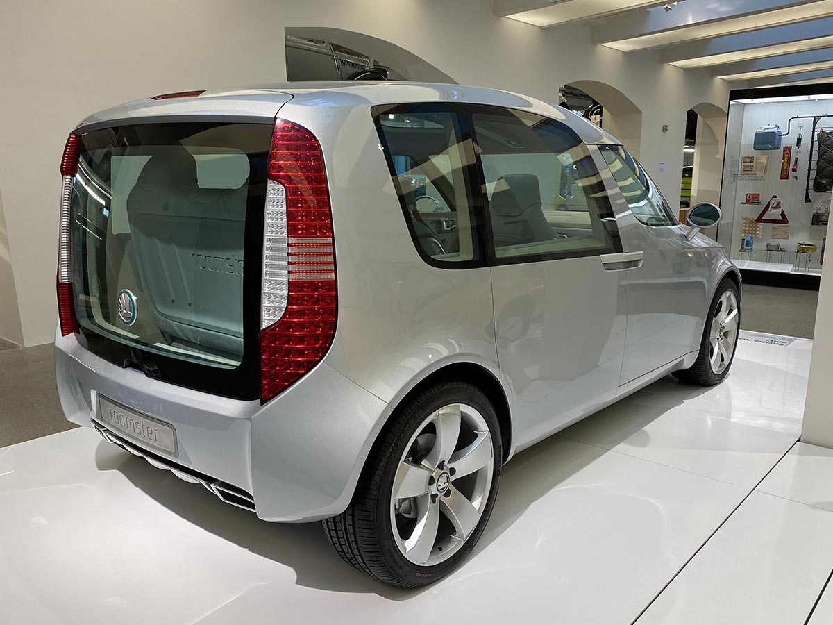 Škoda Roomster Concept ve Škoda Auto muzeu