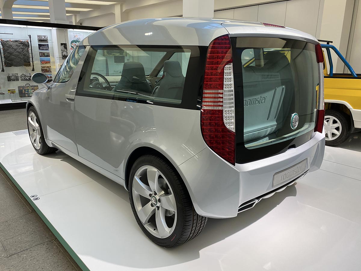 Škoda Roomster Concept ve Škoda Auto muzeu