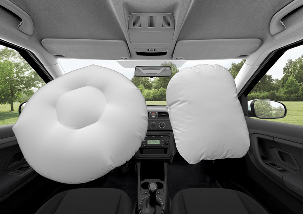 Přední airbagy ve Škodě Roomster
