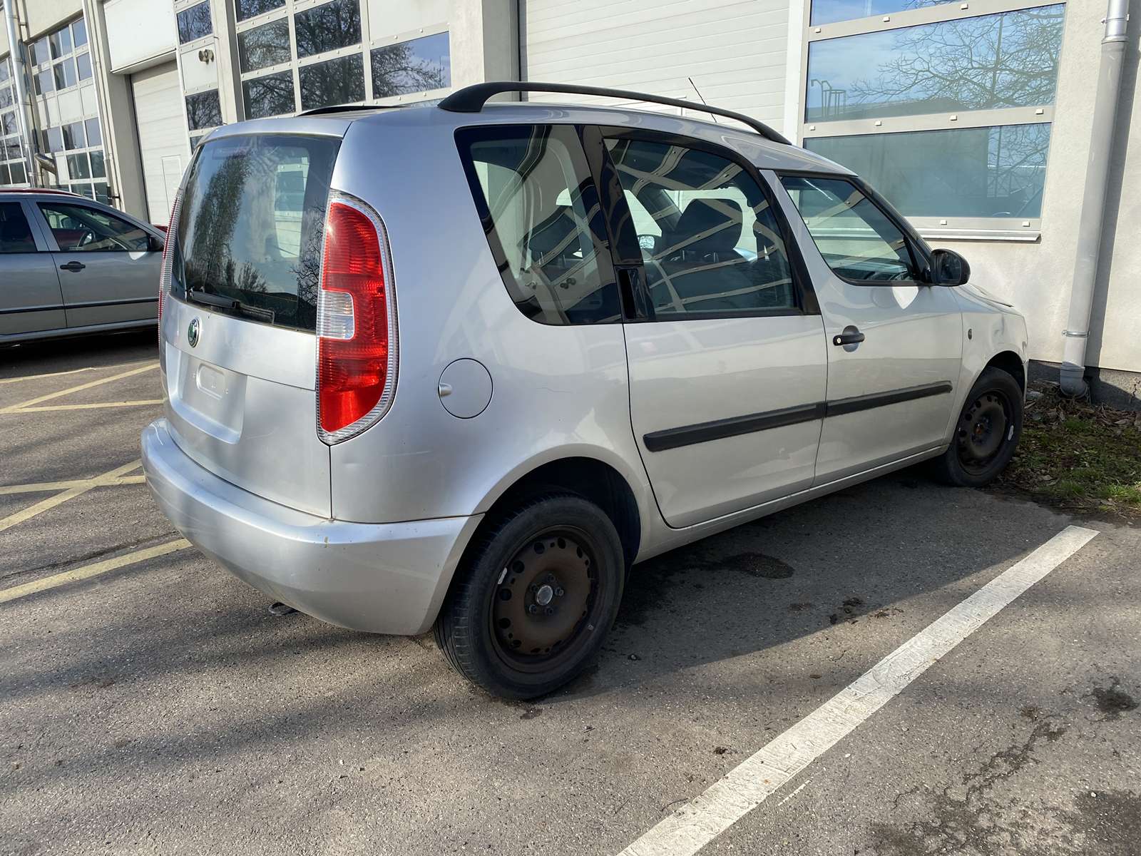 Předsériová Škoda Roomster v Praze