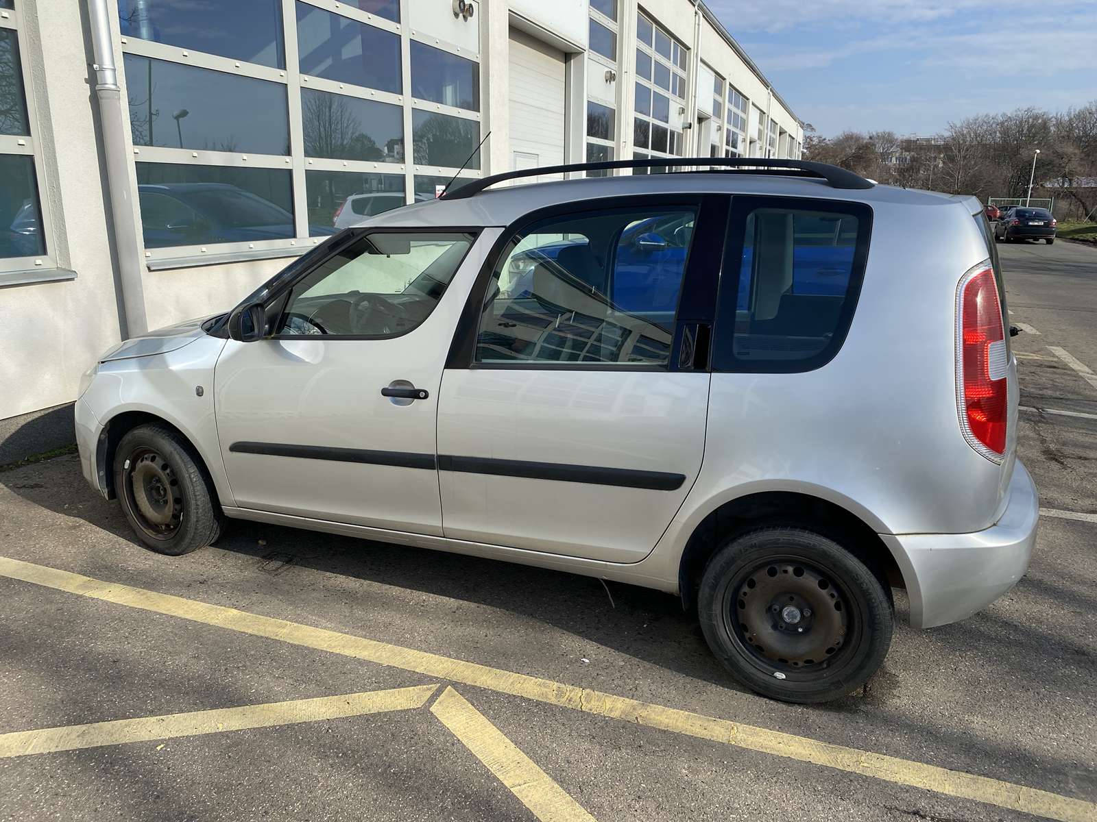 Předsériová Škoda Roomster v Praze
