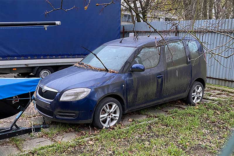 Předsériové kusy modelu Škoda Roomster