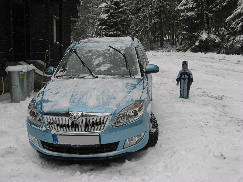 Škoda Roomster 2015 v barvě modrá Miami