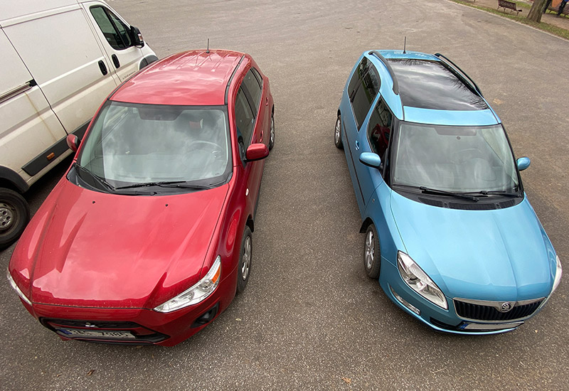 Škoda Roomster 2015 v barvě modrá Miami