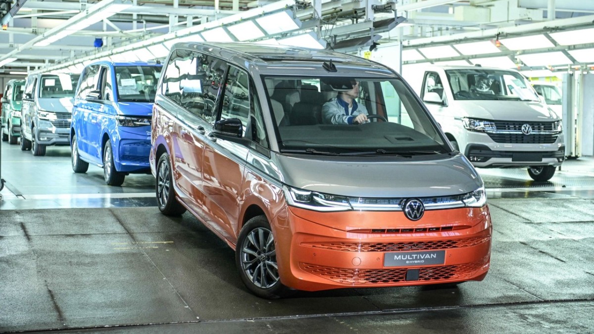 Výroba VW Multivan 7