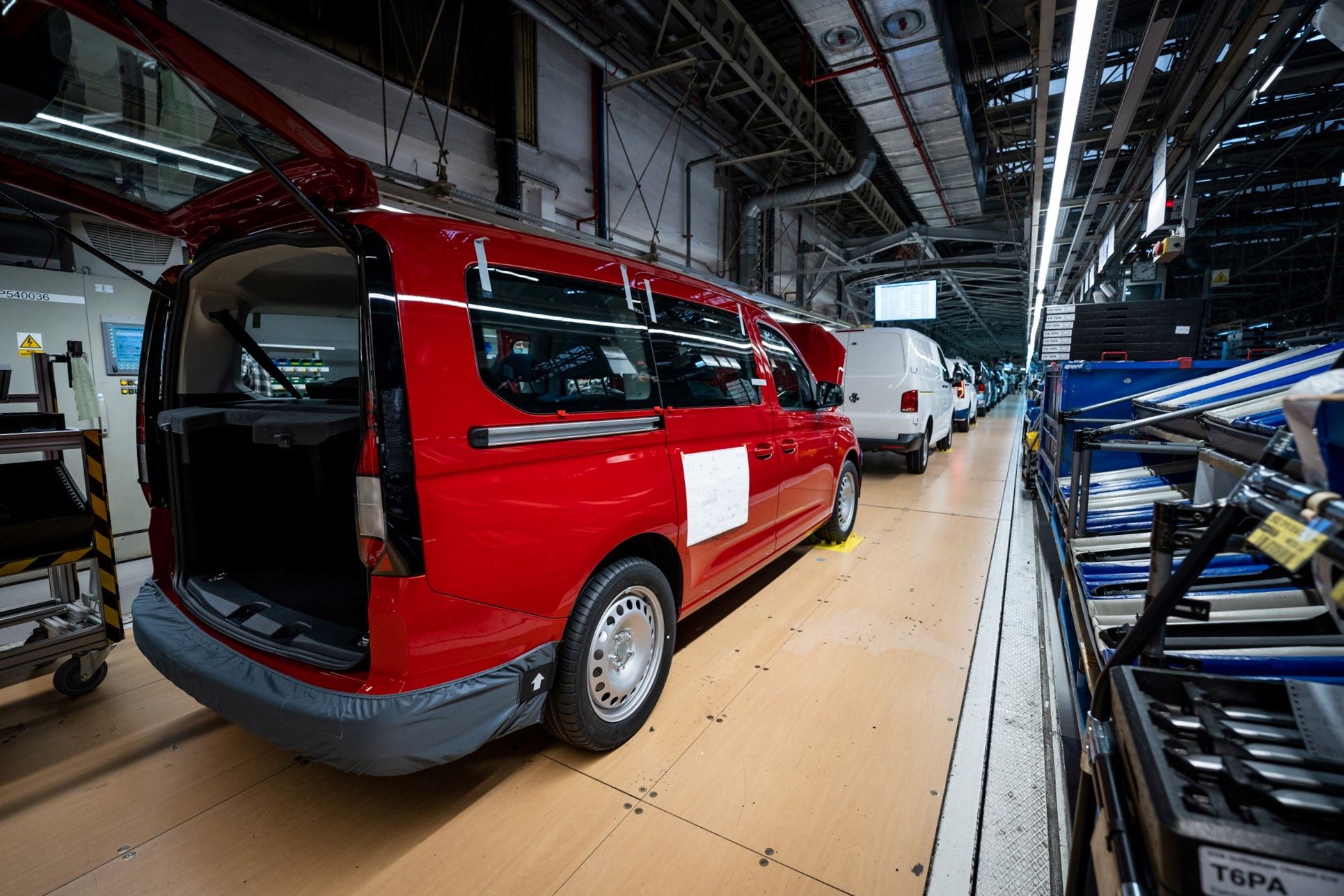 Výroba VW Caddy Maxi 5