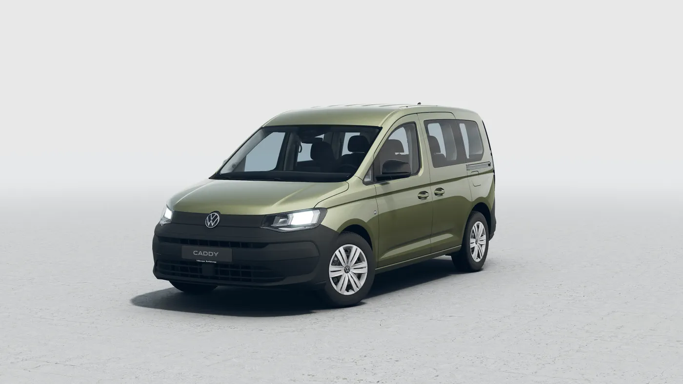 VW Caddy zelená Reed