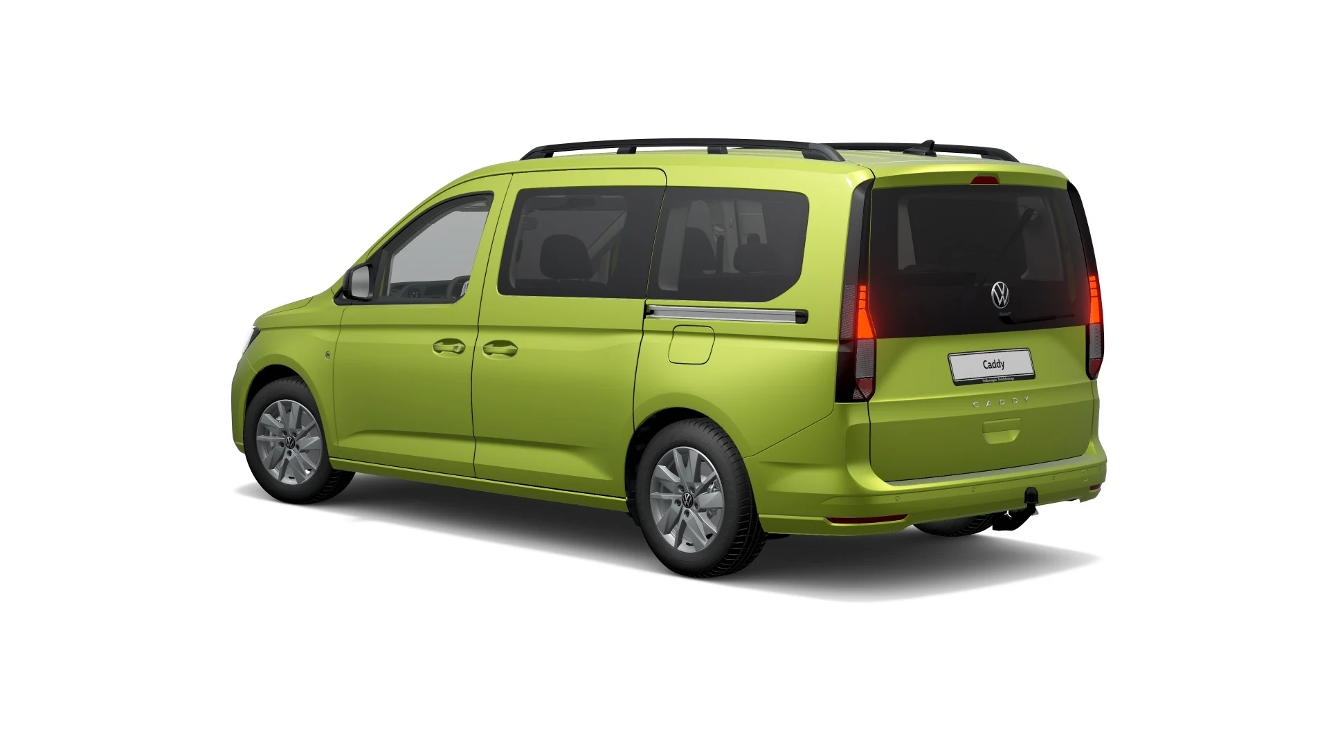 VW Caddy Maxi Life 5 zelená Golden - zadobok